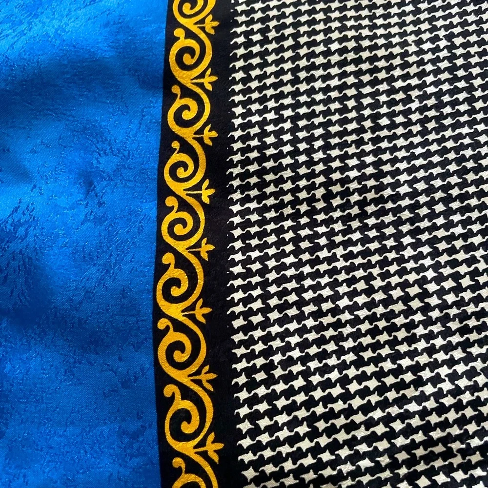 Christian Dior Vintage Silk Gemstone Scarf - Picture 8 of 13